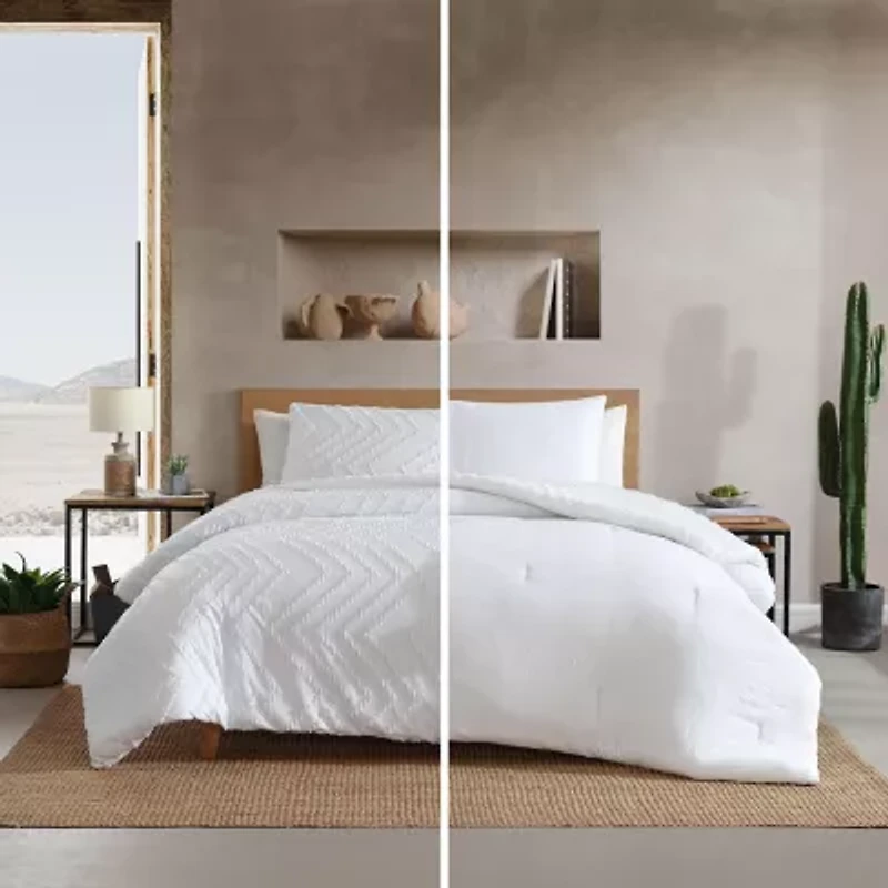 Wrangler Prarie Zig Zag Chenille Jaquard Midweight Comforter Set