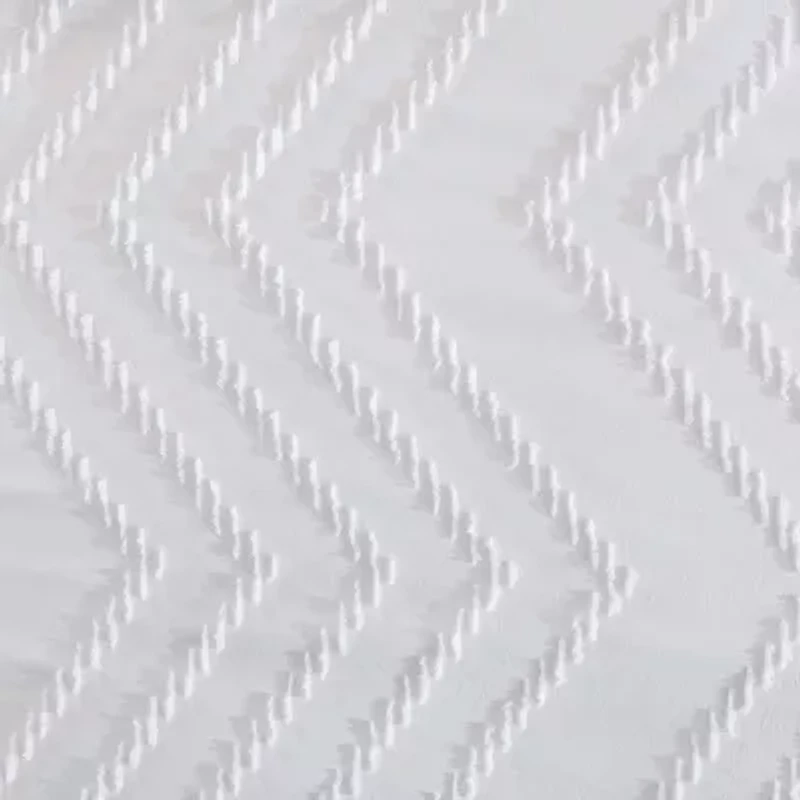 Wrangler Prarie Zig Zag Chenille Jaquard Midweight Comforter Set