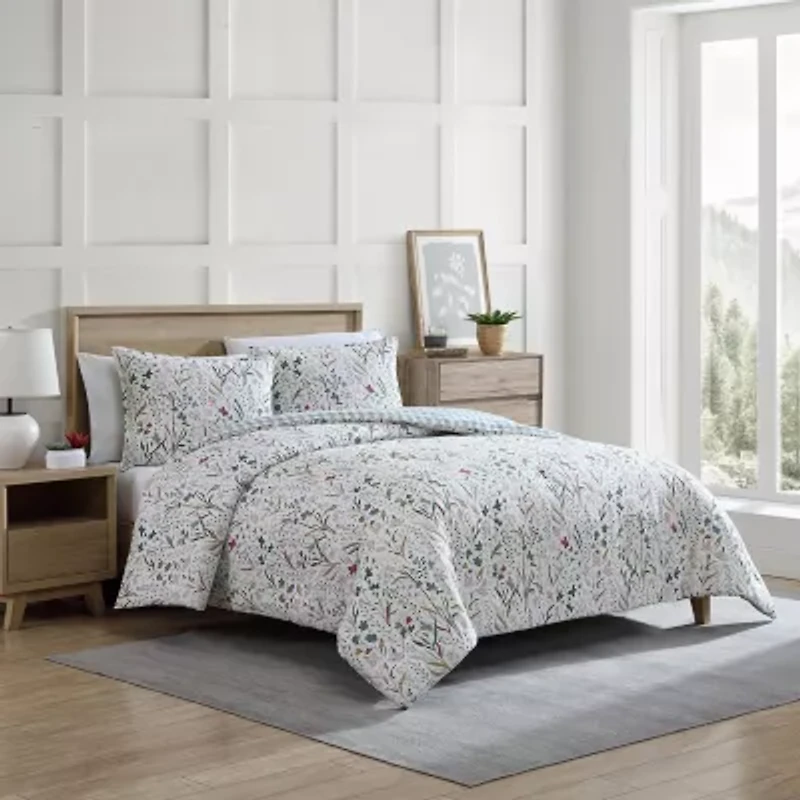 Eddie Bauer Woodland Forest Cotton Midweight Comforter Set