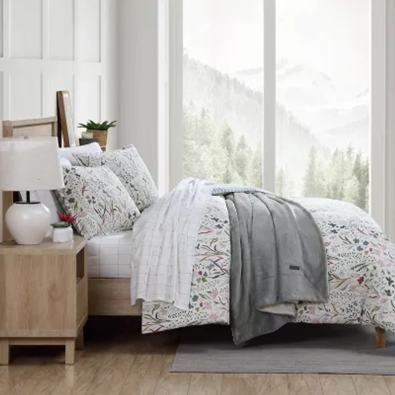 Eddie Bauer Woodland Forest Cotton Midweight Comforter Set