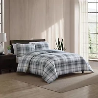 Eddie Bauer Alder Plaid Cotton Midweight Comforter Set