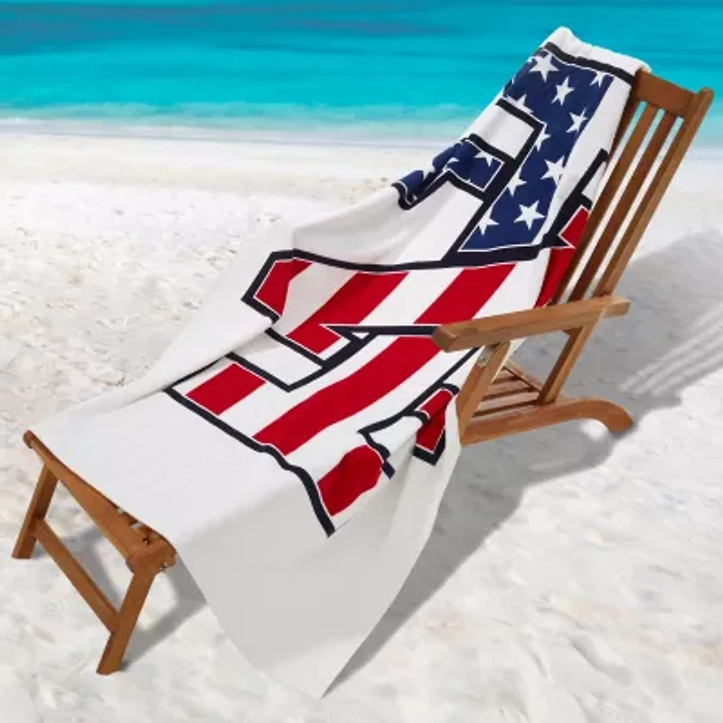 IZOD Flag Beach Towel