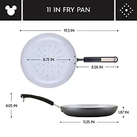 Farberware Disney Monochrome Ceramic 11" Non-Stick Frying Pan