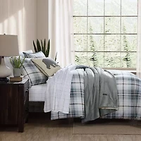 Eddie Bauer Alder Plaid Cotton Midweight Comforter Set