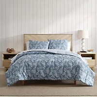 Eddie Bauer Fern Garden Microfiber Midweight Comforter Set