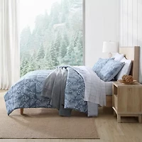Eddie Bauer Fern Garden Microfiber Midweight Comforter Set