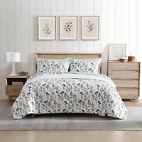 Eddie Bauer Flower Field Cotton Quilt Set
