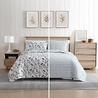 Eddie Bauer Flower Field Cotton Quilt Set