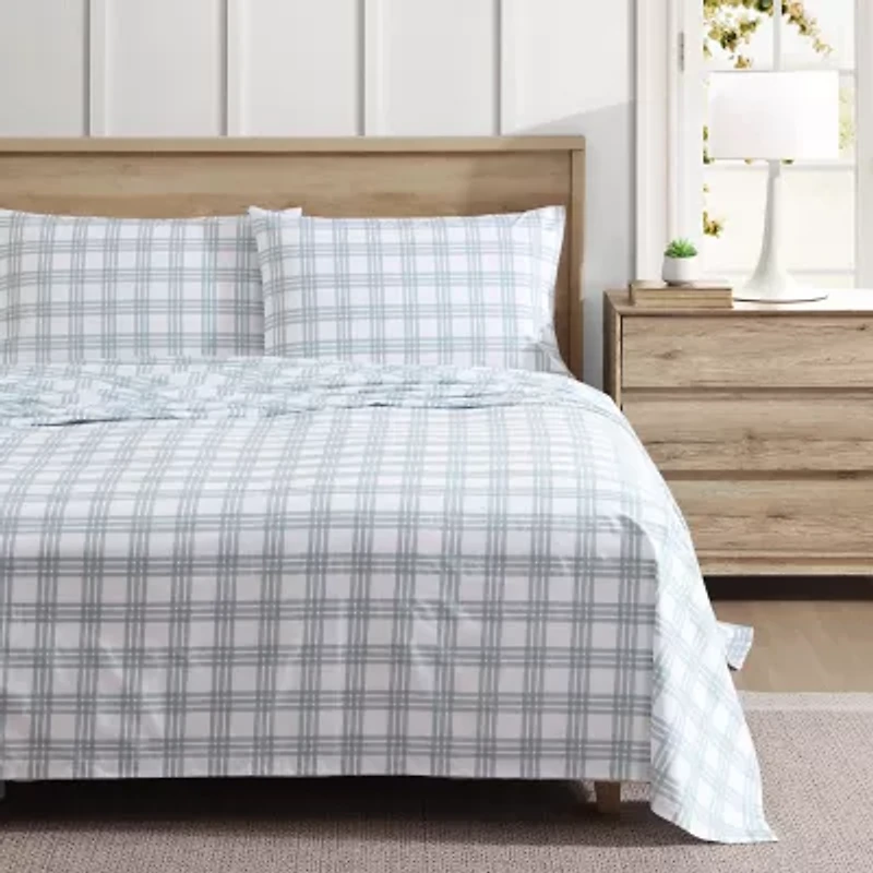 Eddie Bauer Cotton Percale Sheet Set