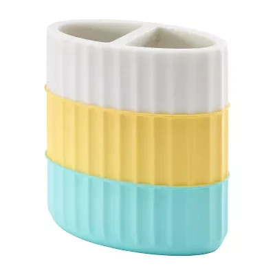 IZOD Clubhouse Stripe Toothbrush Holder