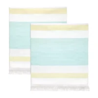 IZOD Clubhouse Stripe 2-pc. Quick Dry Striped Bath Towel