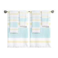 IZOD Clubhouse Stripe 2-pc. Fingertip Towel