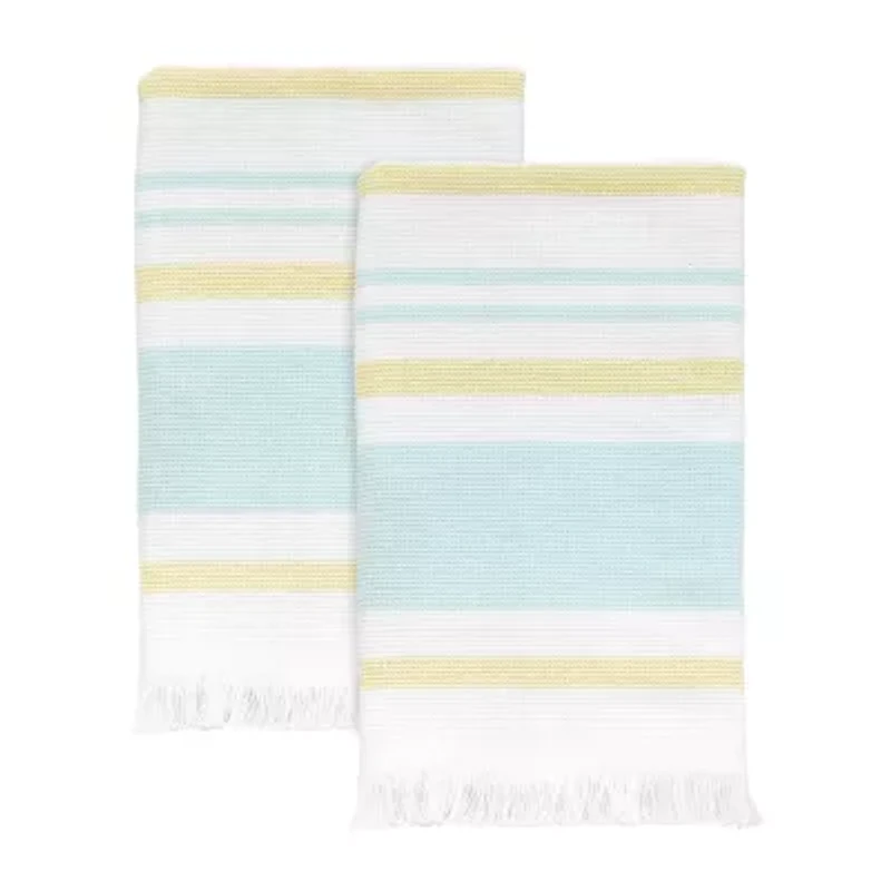 IZOD Clubhouse Stripe 2-pc. Fingertip Towel