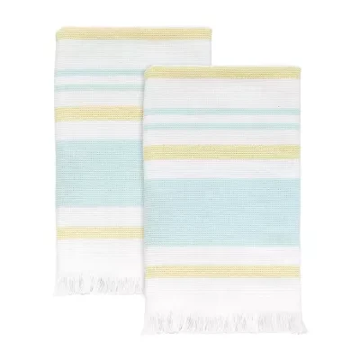 IZOD Clubhouse Stripe 2-pc. Fingertip Towel