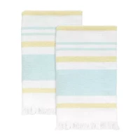 IZOD Clubhouse Stripe 2-pc. Fingertip Towel