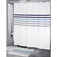 IZOD Augusta Stripe Shower Curtain