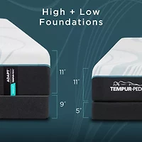 TEMPUR-Adapt 2.0 11" Medium Tight Top - Mattress + Box Spring