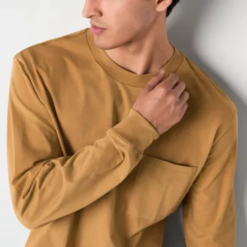 Arizona Mens Boxy Fit Long Sleeve T-Shirt