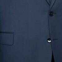 Shaquille O'Neal XLG Mens Stretch Fabric Regular Fit Big and Tall Suit Jacket