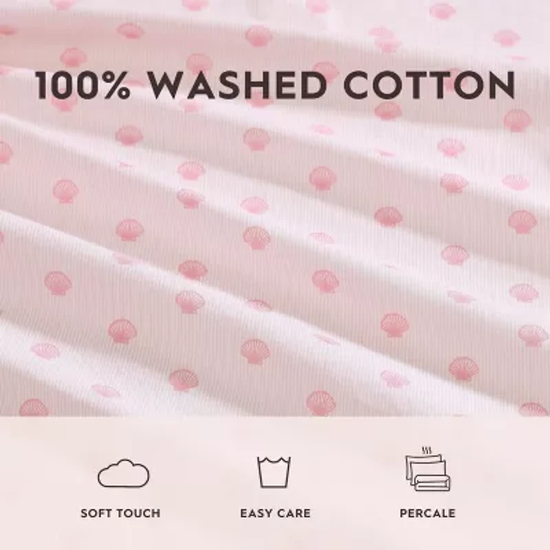 Laura Ashley Scallop Dollop Sheet Set