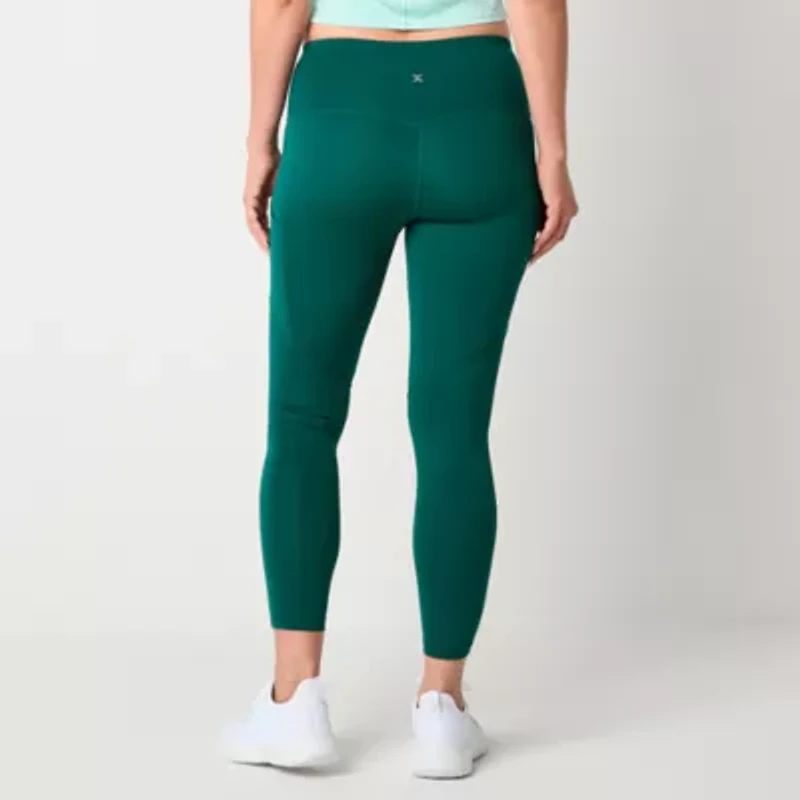 Xersion EverUltra Womens High Rise Quick Dry 7/8 Ankle Leggings