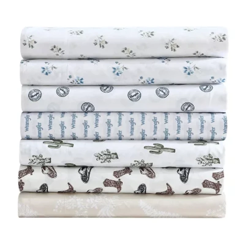 Wrangler Stamped Logo Sheet Set