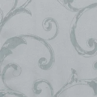 Elrene Home Fashions Mia Swirl Print Jacquard Rod Pocket Back Tab Energy Saving Blackout Single Curtain Panel