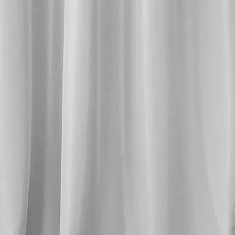 Elrene Home Fashions Adaline Ruffled Faux-Silk Rod Pocket Scallop Valance