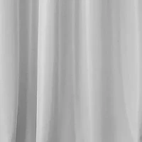 Elrene Home Fashions Adaline Ruffled Faux-Silk Rod Pocket Scallop Valance