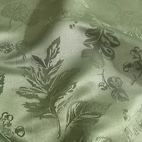 Elrene Home Fashions Elegant Woven Leaves Tablecloth