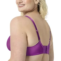 Curvy Couture Sheer Mesh w/ Trim Bra- 1634