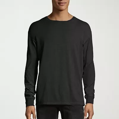 Hanes Men's ComfortWash Garment-Dyed Long Sleeve Tee