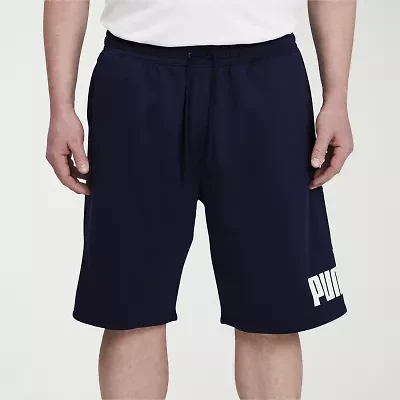 PUMA Mens 10" Mid Rise Big and Tall Workout Shorts