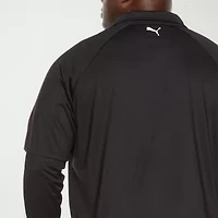 PUMA Contrast Tricot Mens Lightweight Big and Tall Track Jacket