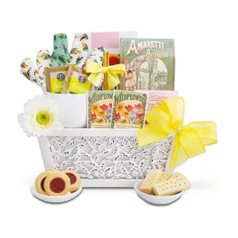 Alder Creek Planting The Seeds Of Spring Gift Basket Food Set