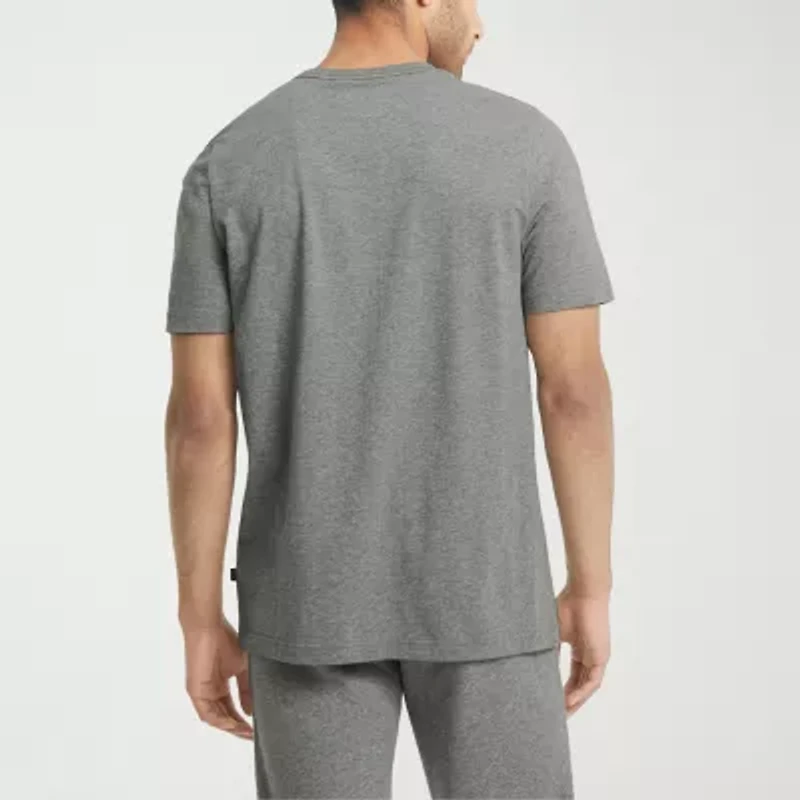 PUMA Essentials Mens Crew Neck Short Sleeve Regular Fit Graphic T-Shirt