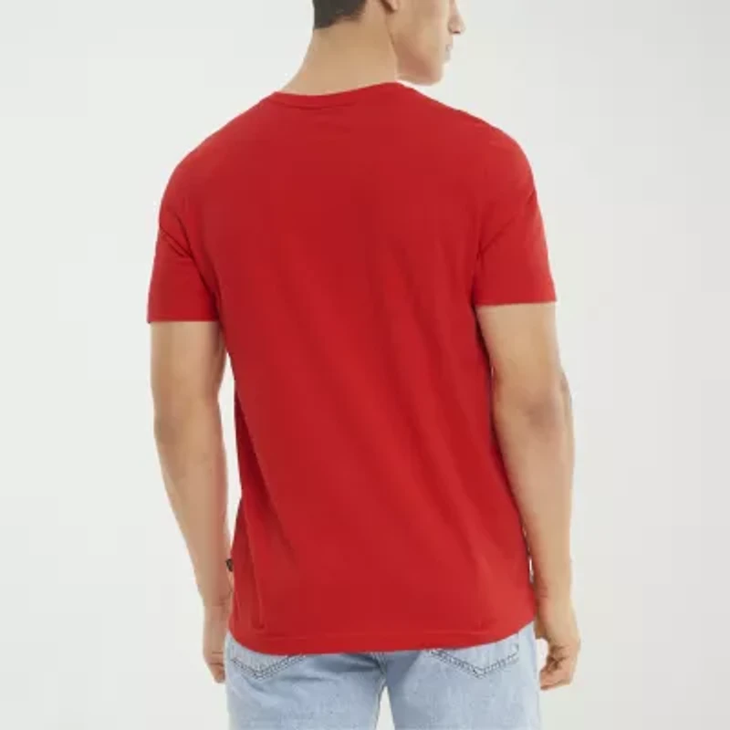 PUMA Essentials Mens Crew Neck Short Sleeve Regular Fit Graphic T-Shirt