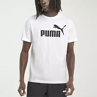 PUMA Essentials Mens Crew Neck Short Sleeve Regular Fit Graphic T-Shirt