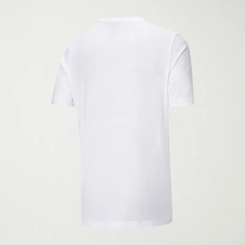 PUMA Essentials Mens Crew Neck Short Sleeve Regular Fit Graphic T-Shirt