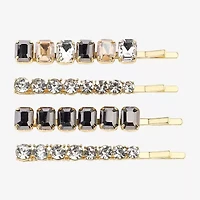 Bijoux Bar 4-pc. Multi Color Bobby Pin