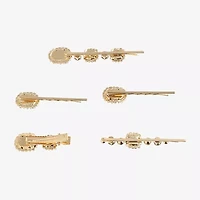 Bijoux Bar 5-pc. Red Bobby Pin