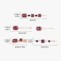 Bijoux Bar 5-pc. Red Bobby Pin