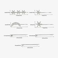 Bijoux Bar Star & Moon 7-pc. Bobby Pin