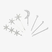 Bijoux Bar Star & Moon 7-pc. Bobby Pin