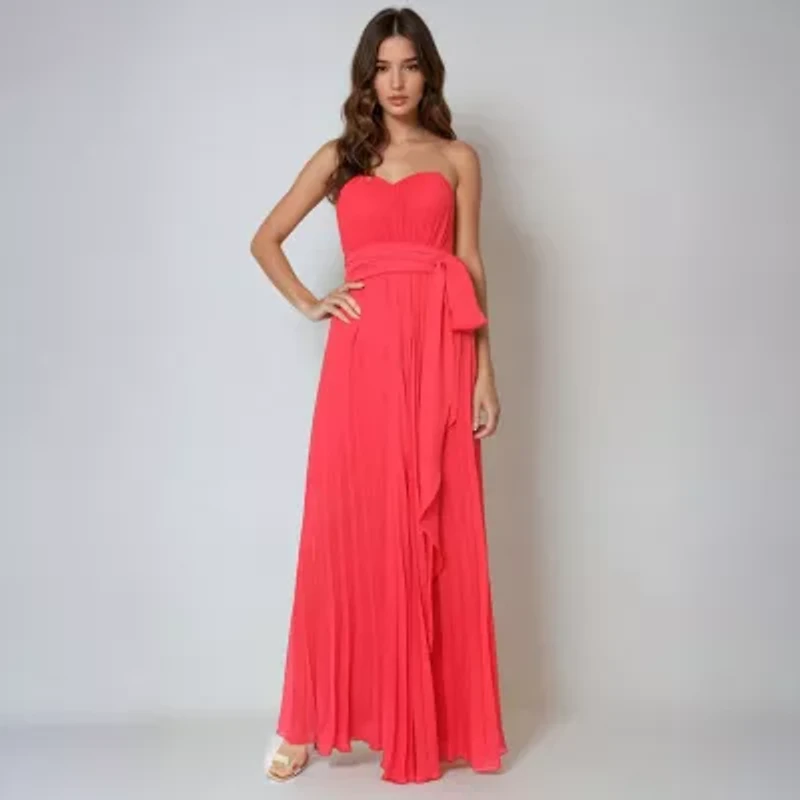 Rene by Ruiz Collection Womens Sleeveless Evening Gown