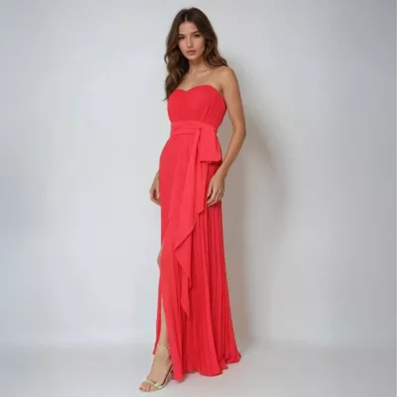 Rene by Ruiz Collection Womens Sleeveless Evening Gown