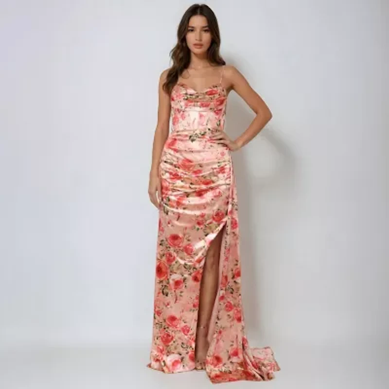 Rene by Ruiz Collection Womens Sleeveless Evening Gown