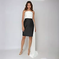 Rene by Ruiz Collection Womens Sleeveless Sheath Dress