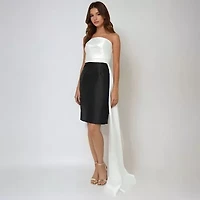 Rene by Ruiz Collection Womens Sleeveless Sheath Dress