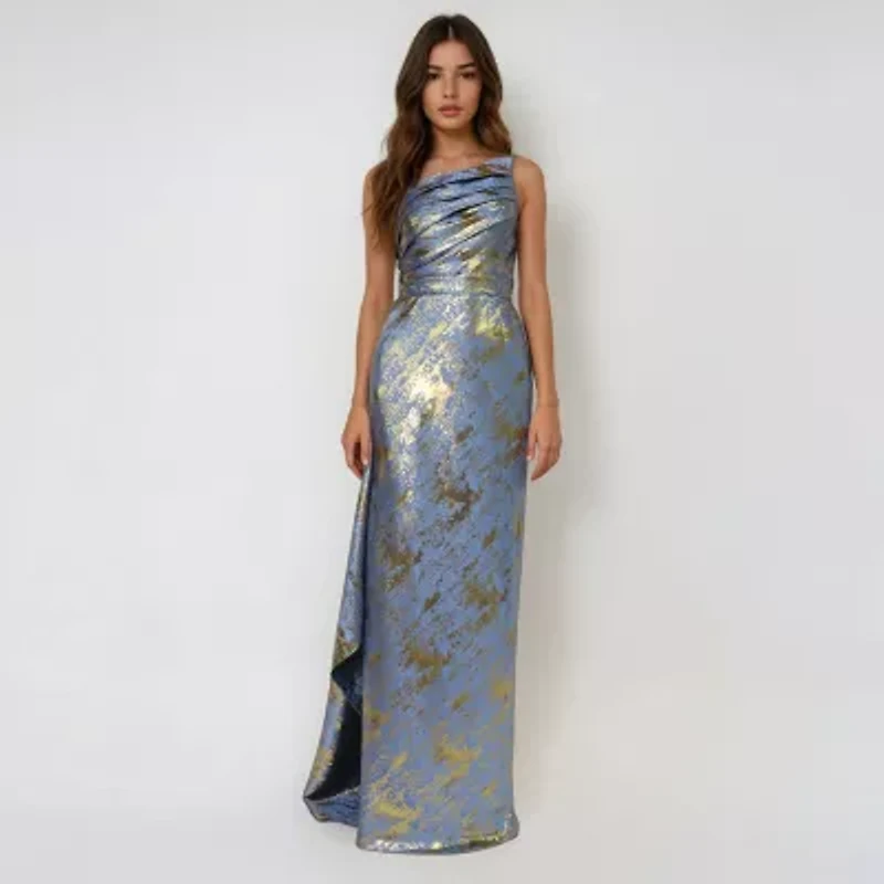 Rene by Ruiz Collection Womens Sleeveless Evening Gown